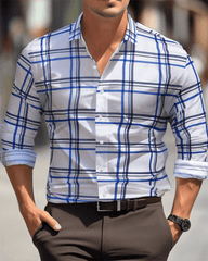 Gradient Men's Clothing Soft and Comfortable Men's Shirt Summer Hawaiian Shirt High Quality Men's Clothing Fashion Button Design - SHOWLU FASHION STORE