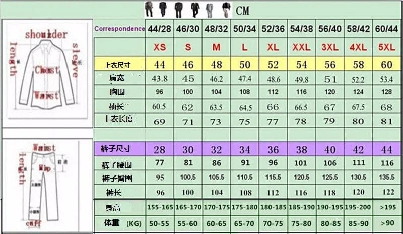Grey Striped Mens Suits Double Breasted for Wedding Custom Made for Man Costume Groom 2 - Pieces Tuxedos Best Man Blazer Pants - SHOWLU FASHION STORE