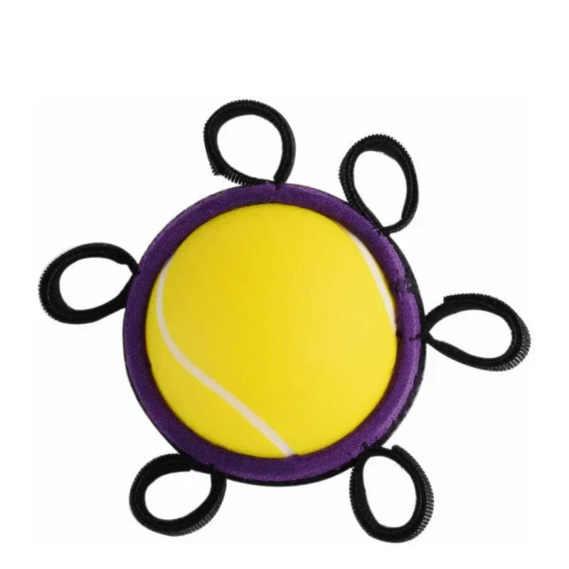 SHOWLU FASHION STORE Moonbiffy Hand Therapy Grip Ball for finger strength, rehabilitation, and muscle recovery exercises.