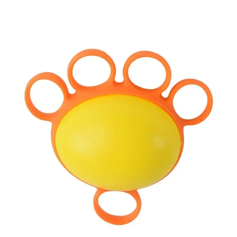 Moonbiffy Hand Therapy Grip Ball by SHOWLU FASHION STORE, used for finger strength, rehabilitation, and muscle recovery exercises.