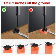 Heavy Duty Furniture Lifter Roller Handling Tool Kit 880LB Labor - Saving Appliance Lift Slider for Large Furniture Handling - SHOWLU FASHION STORE