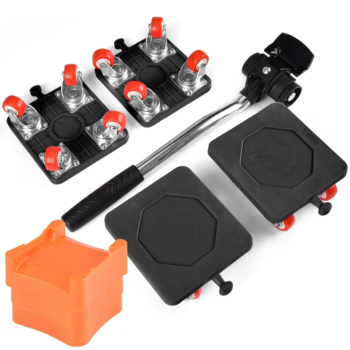 SHOWLU Heavy Duty Furniture Lifter Tool Kit with rollers, handles large furniture, 880LB capacity, for easy lifting and moving.