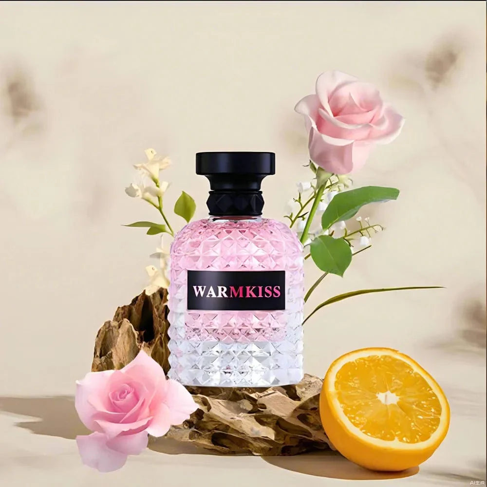 SHOWLU FASHION Floral Scent Eau De Parfum for women, 50ml bottle with a fresh, natural floral fragrance and elegant design.