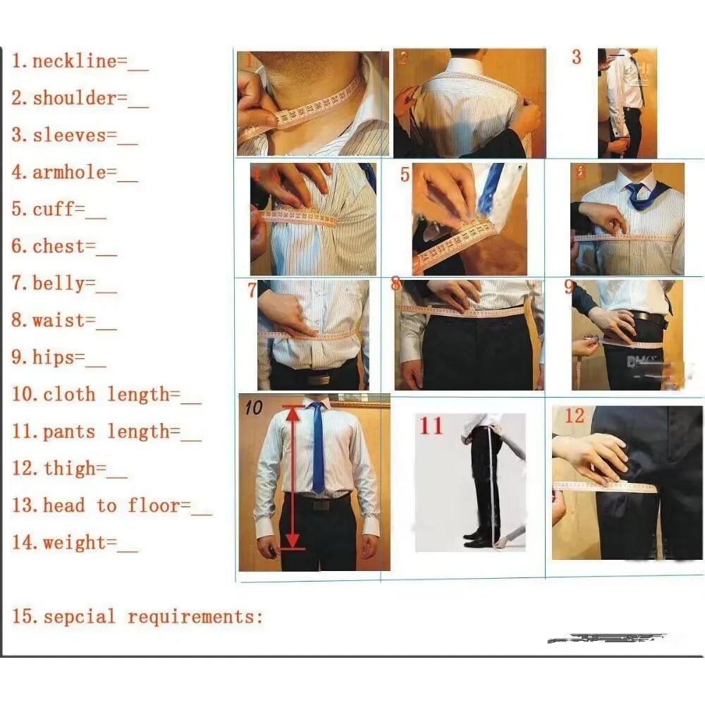 High Quality Black Men's Suits Slim Fit Formal Blazer Sets For Wedding Party Prom Custom New Arrival 3 - Piece Jacket+Pants+Vest - SHOWLU FASHION STORE