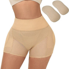 Hip Enhancer Hip Butt Cushion Hips Cushion Padded Panties Control Panties Butt Lifting Lifter Buttock Mesh Little Hole - SHOWLU FASHION STORE