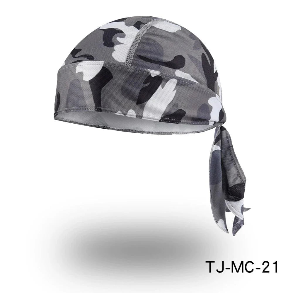 SHOWLU FASHION STORE Tide Heart quick-drying silk headscarf, hip hop sports sweatband for summer workouts and active wear.