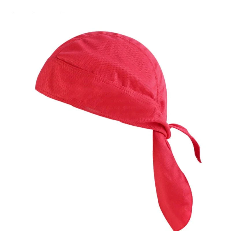 SHOWLU FASHION Silk Headscarf, Tide Heart design, quick-drying, hip hop sports sweatband for summer workouts and active wear.