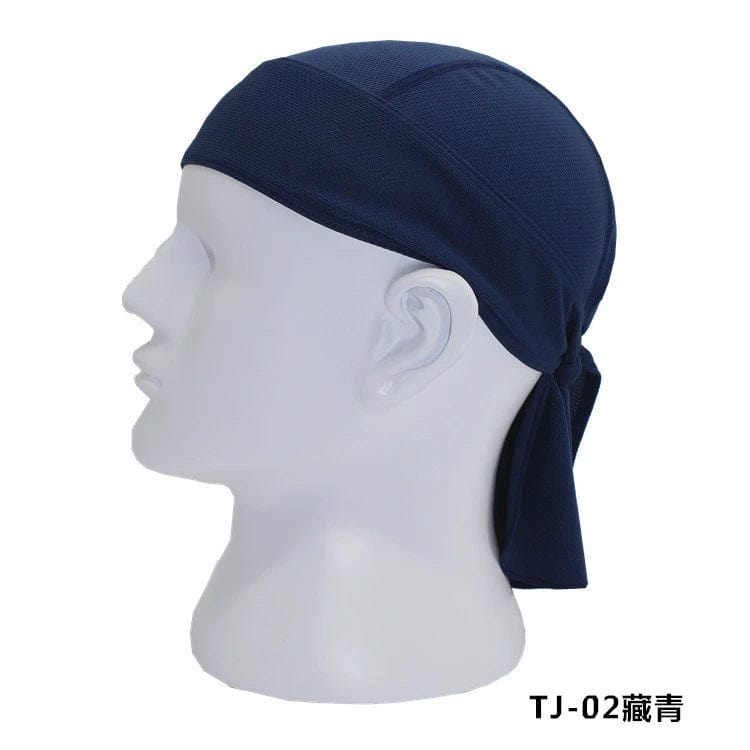 SHOWLU FASHION SILK HEADSCARF: Tide Heart quick-drying silk headscarf perfect for hip hop, sports, and summer workouts.