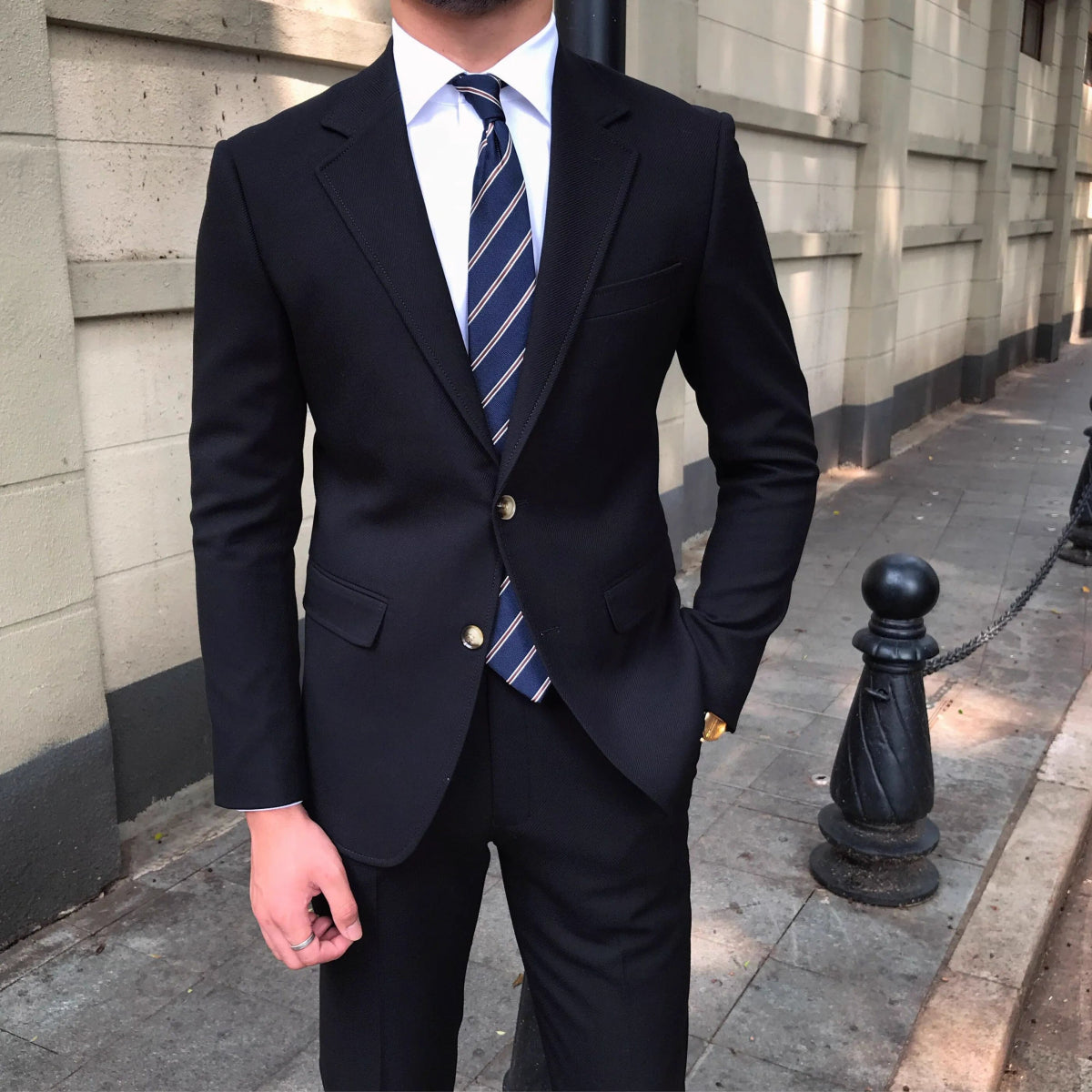 Homemade Casual Silm British Korean Two - piece Set Suit - SHOWLU FASHION STORE