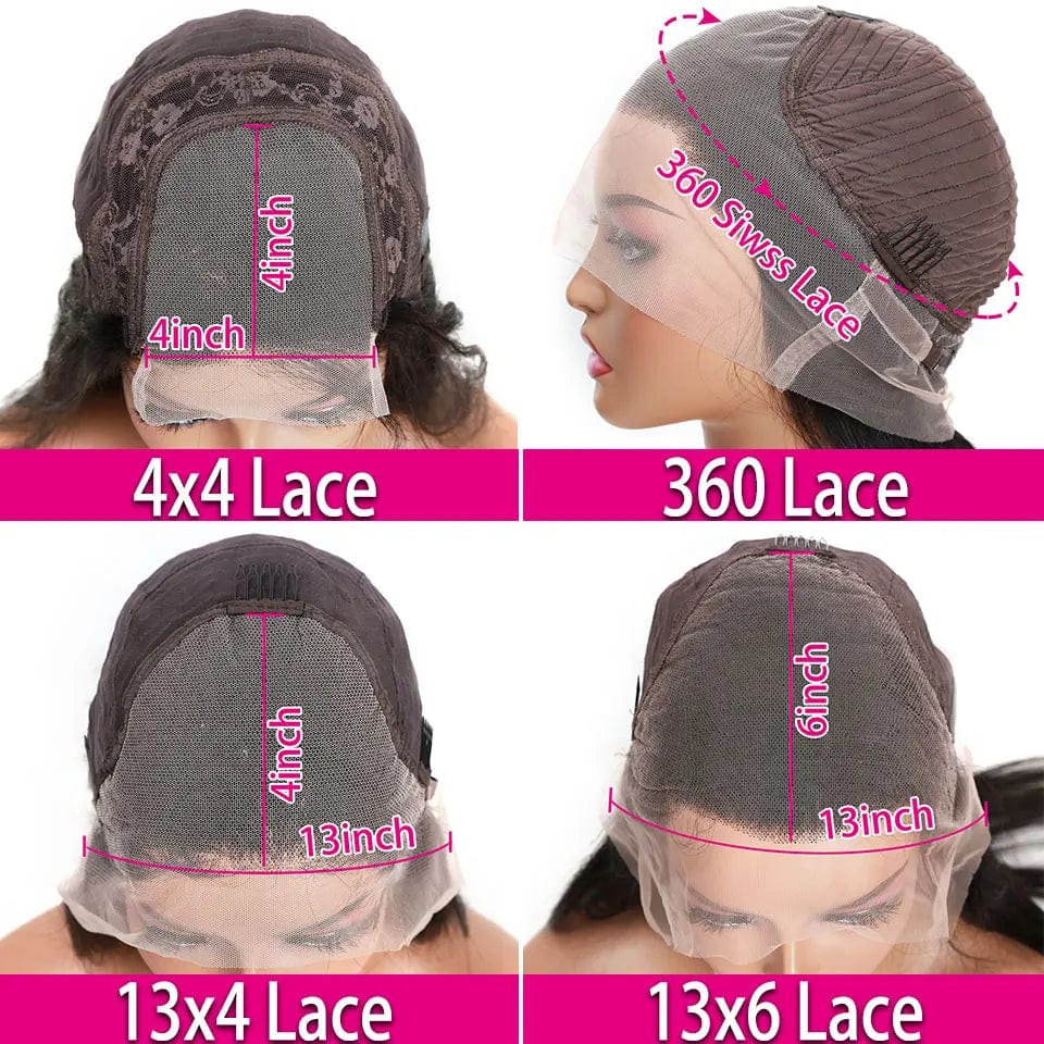 Hot Selling Transparent Hd Full Lace Straight Human Hair Wig Brazilian 360 Lace Frontal Wigs 13x4 Human Hair Hd Lace Front Wigs - SHOWLU FASHION STORE