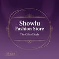 Showlu Smart General gift card with a modern design, featuring a vibrant and attractive solid background for versatile gifting.
