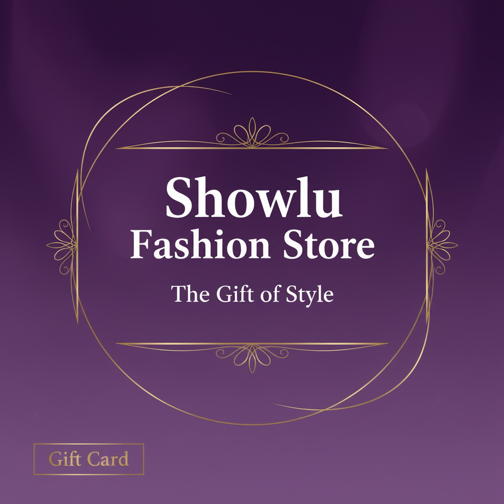 Showlu Smart General gift card with a modern design, featuring a vibrant and attractive solid background for versatile gifting.