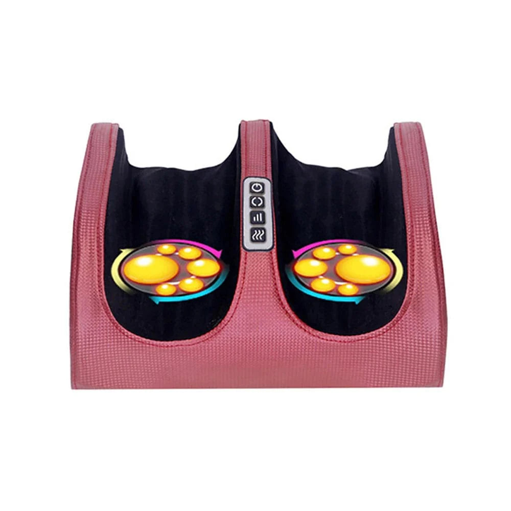 Monclique Shiatsu Foot Massager with infrared heating, calf and leg therapy, deep tissue massage, and vibration for muscle relief.