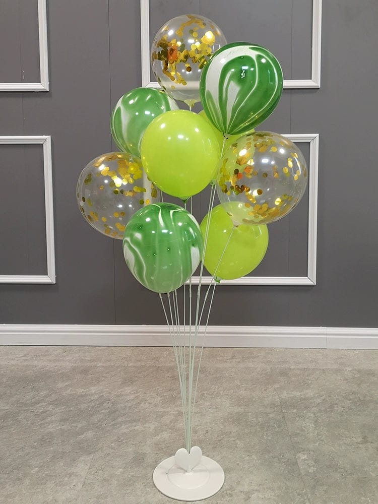 SHOWLU FASHION STORE balloon stand for wedding and birthday decoration, with floating balloons on a floor display for celebration events.