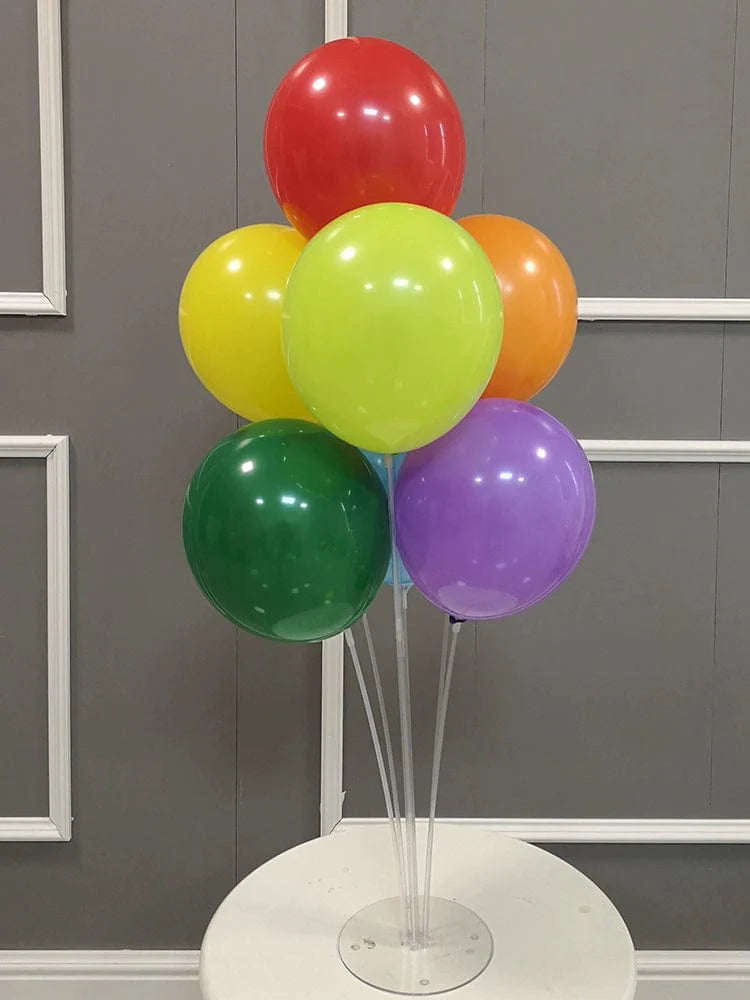 SHOWLU FASHION STORE balloon stand for wedding and birthday decorations, featuring a floating, floor-standing balloon display for events