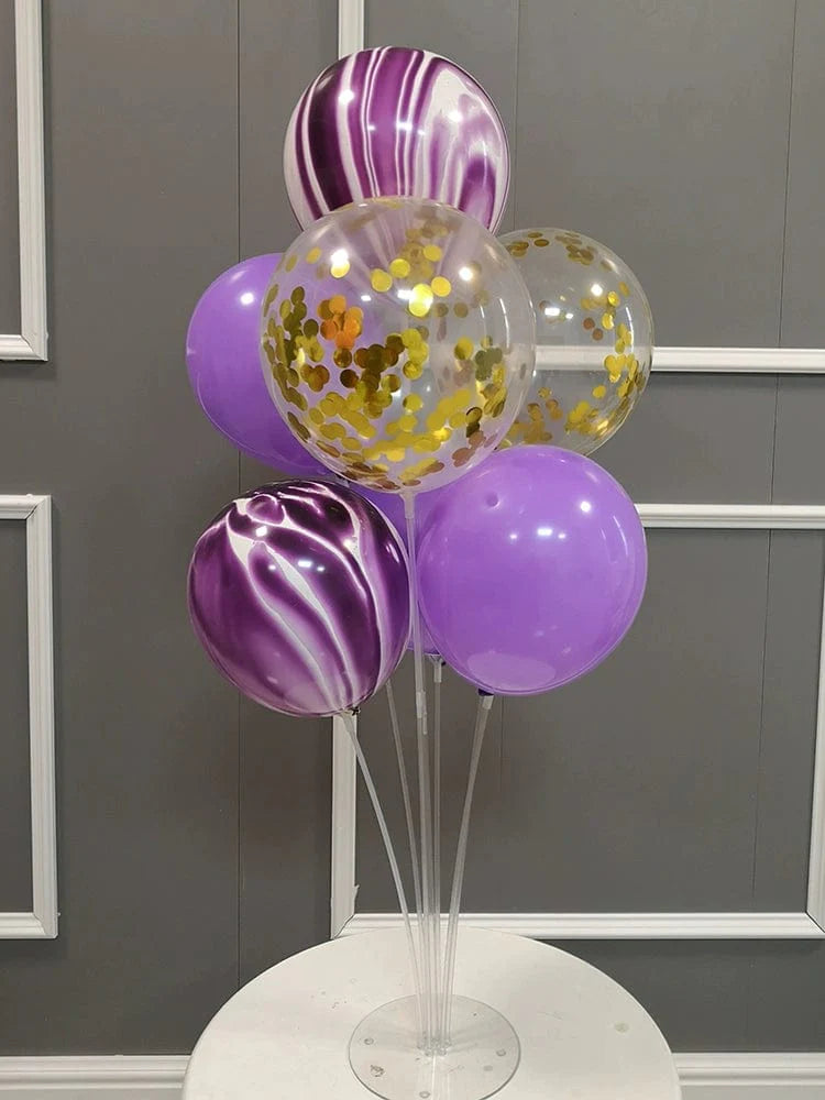 SHOWLU FASHION STORE balloon stand for wedding and birthday decoration, floor-standing with floating balloons for celebration setups