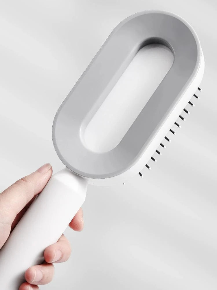 Vertical fluffy airbag massage comb by Showlu, 20cm personal care brush with soft, air-filled bristles for gentle scalp massage.