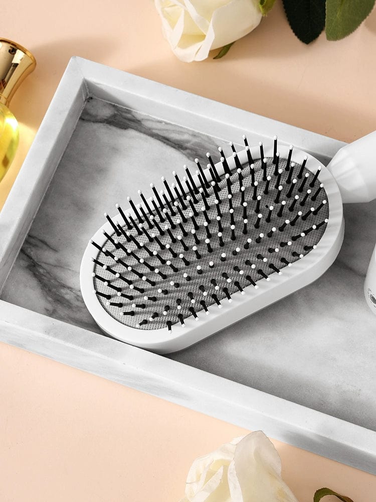 Showlu Fashion Store SP Sauce Vertical Fluffy Airbag Massage Comb, 20cm personal care hairbrush with airbag cushion for gentle scalp massage