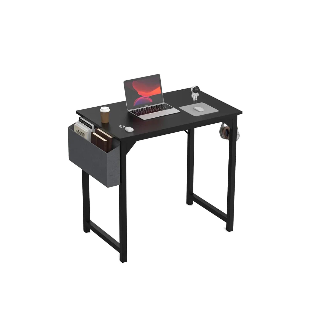 Modern JHK Computer Desk by SHOWLU FASHION STORE with storage bag, headphone hook, and simple design for study or gaming.