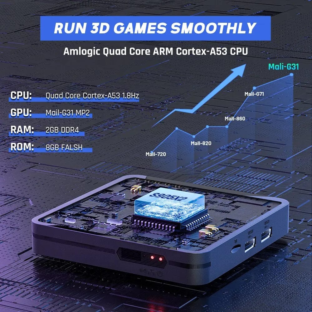 Kinhank Super Console X2 Pro retro video game console with 90,000 games, gamepad, and game box for nostalgic gaming entertainment.