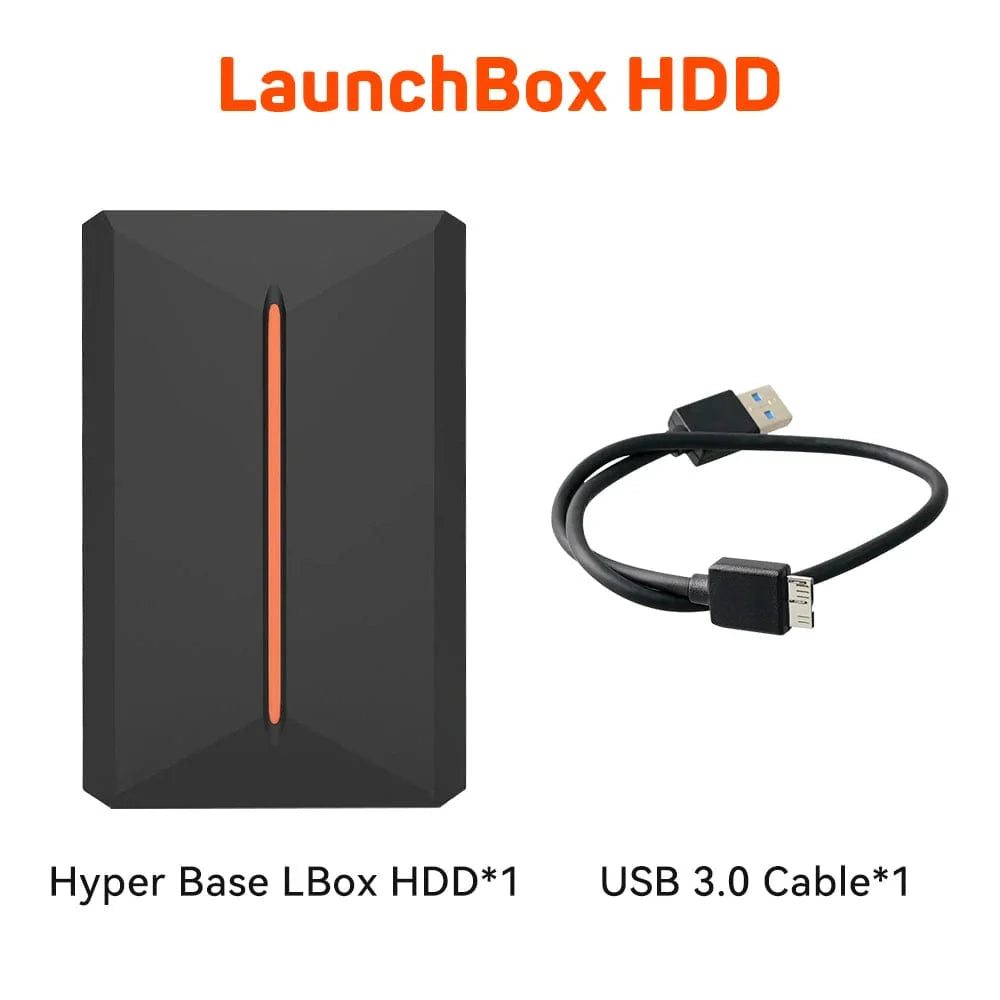 JMachen Launchbox 500GB external gaming hard drive with retro 3D games for PS4, PS3, PS2, Wii, U, Wii U, N64, DC, PS1 on a modern console.