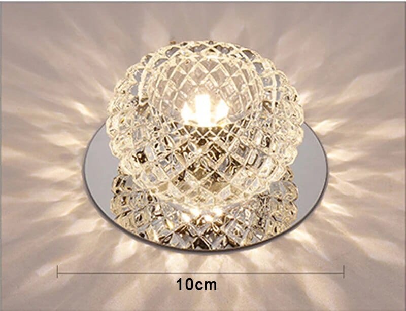 LED Porch Lights Aluminum Surface Mounted porch light Indoor flush mount Corridor lamp colorful LED Ceiling lamp Diameter 10CM - SHOWLU FASHION STORE