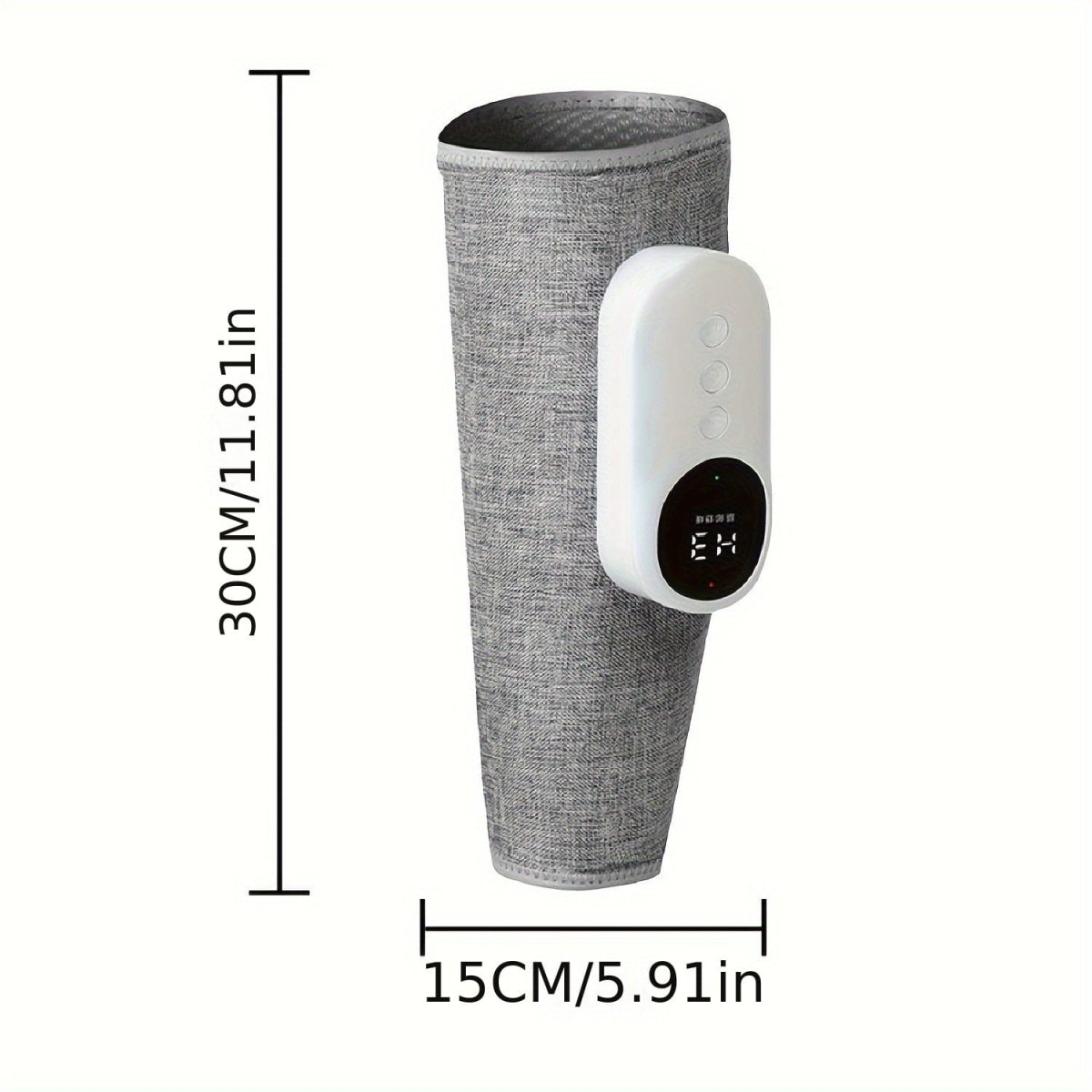 SHOWLU Leg Massager with Heat, calf air compression device with adjustable intensities and modes for pain relief and muscle relaxation.