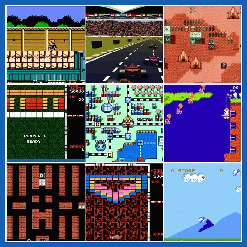 Yecktegj M8 Retro Video Game Console with 4K HD, wireless controller, and 20,000 built-in games for TV gaming.