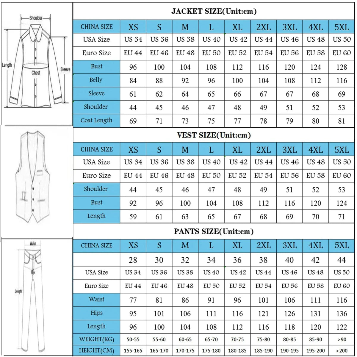 Men's plaid 3-piece slim fit suit with peak lapels, tailored for business, weddings, or parties, by SHOWLU FASHION STORE.