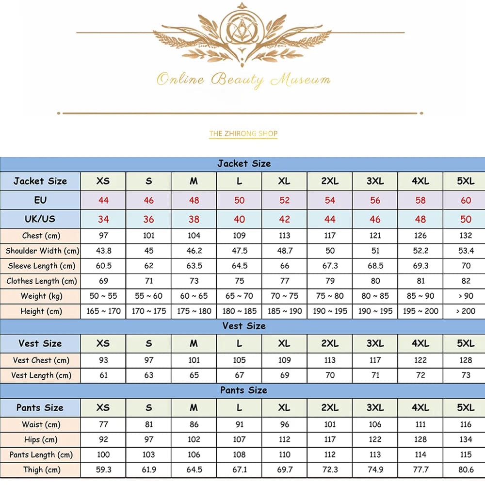 Men's 3 - piece wedding suit, single - breasted jacket + vest + trousers, cocktail party, award ceremony and other formal occasions - SHOWLU FASHION STORE