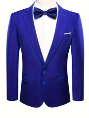 Men'S Blazer Floral Suit Jacket Slim Fit Stylish Blazer for Men Dinner Party Prom Wedding Tuxedo Jacket Single Pieces No Bow Tie No Shirt - SHOWLU FASHION STORE