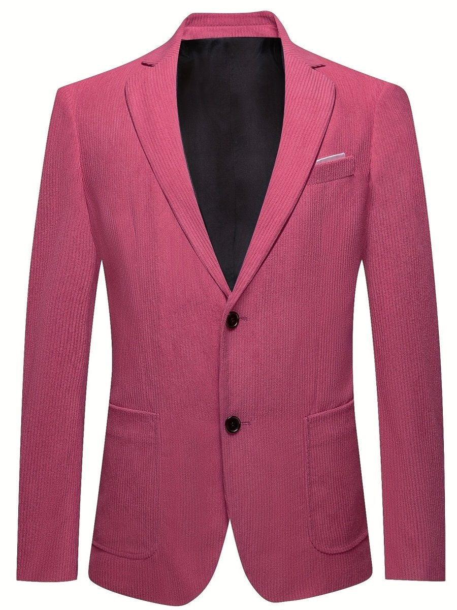 Men's floral slim fit blazer by SHOWLU FASHION, stylish paisley tuxedo jacket for dinner, prom, or wedding events.