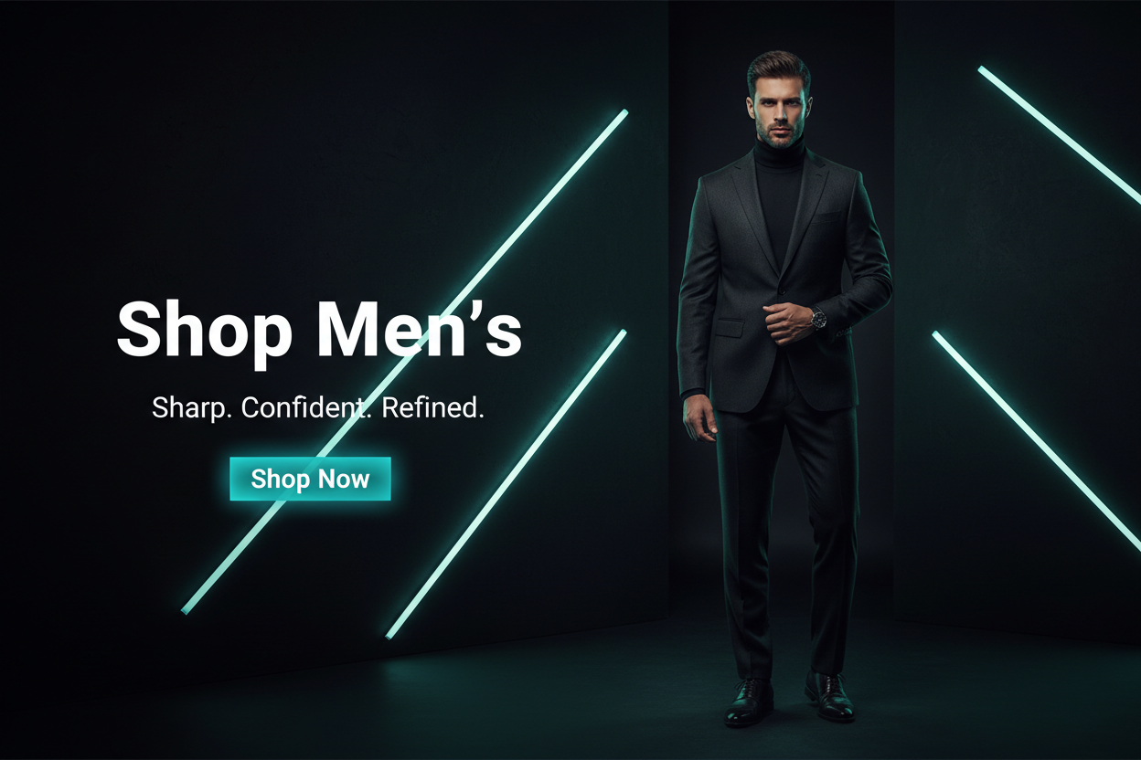 Men's Fashion Hero Banner