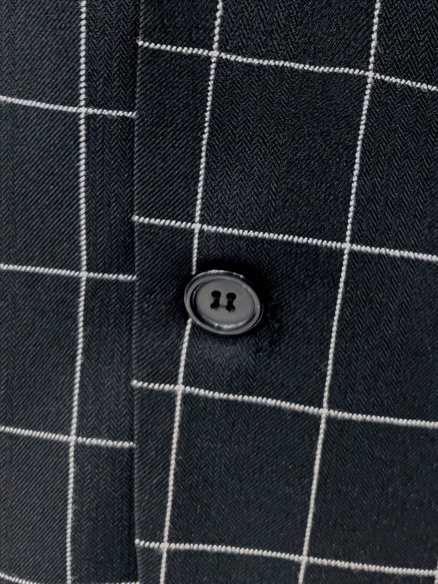 Men's lightweight plaid casual blazer jacket by SHOWLU FASHION, regular fit, checkered pattern, suitable for stylish everyday wear.