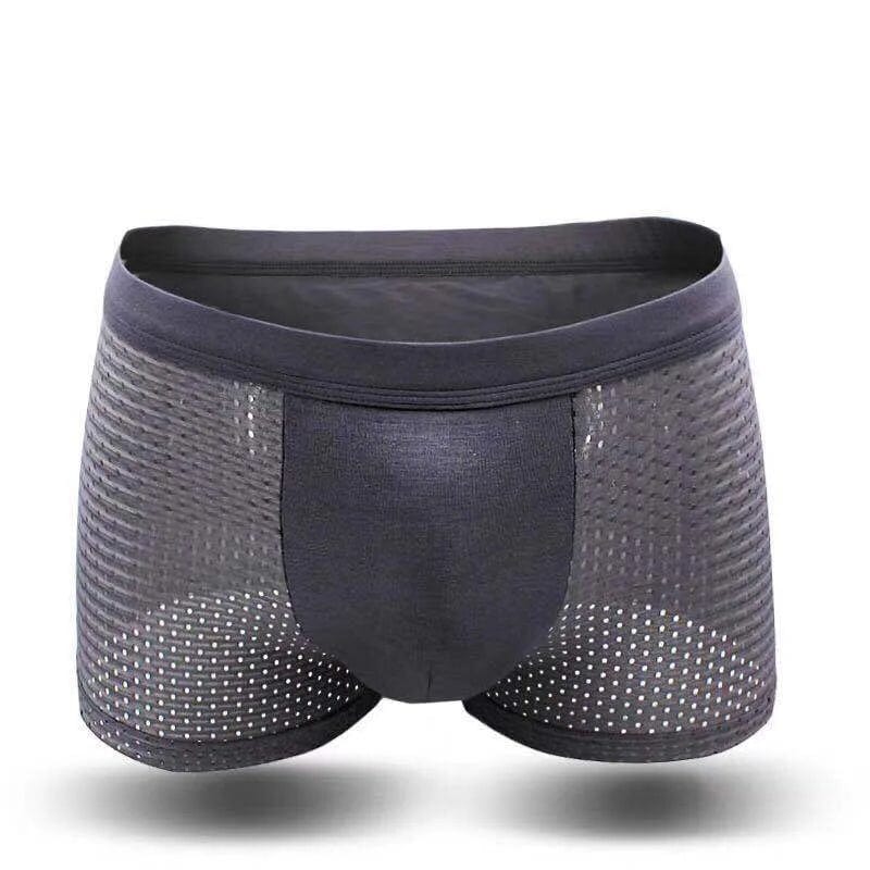 Mens solid polyester boxer shorts with multicolor design, stylish underwear, ideal for winter, from Showlu Fashion Store.