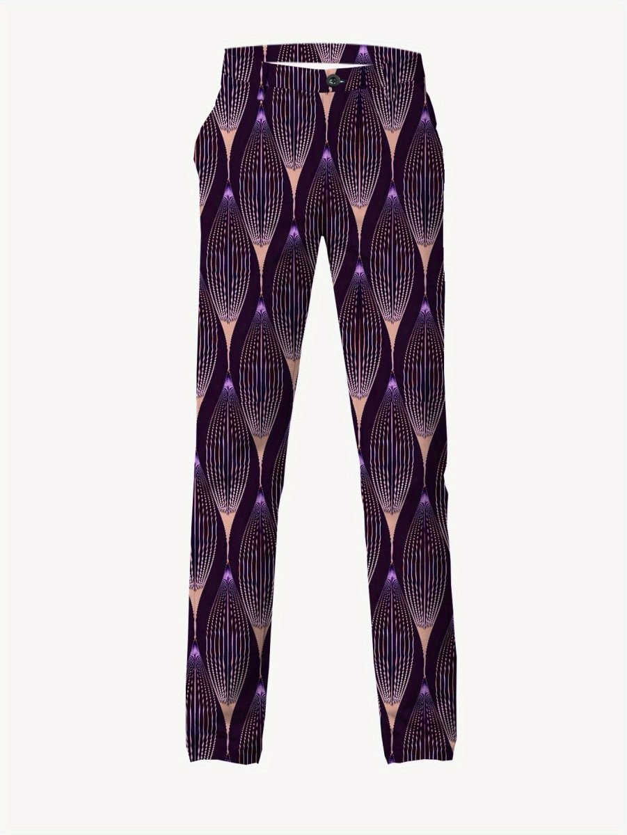 Men's casual skinny fit suit with lapel jacket and matching pants, stylish and modern fashion by SHOWLU FASHION STORE.