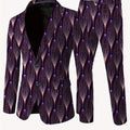 Men's casual skinny fit suit by SHOWLU FASHION, featuring a lapel jacket and matching pants, suitable for stylish everyday wear.