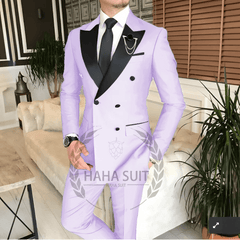 Men's Suit Tailored 2 - Piece Clothing Fashion Men's Wedding Groom Suits Best Man Dinner Engagement Tuxedo - SHOWLU FASHION STORE
