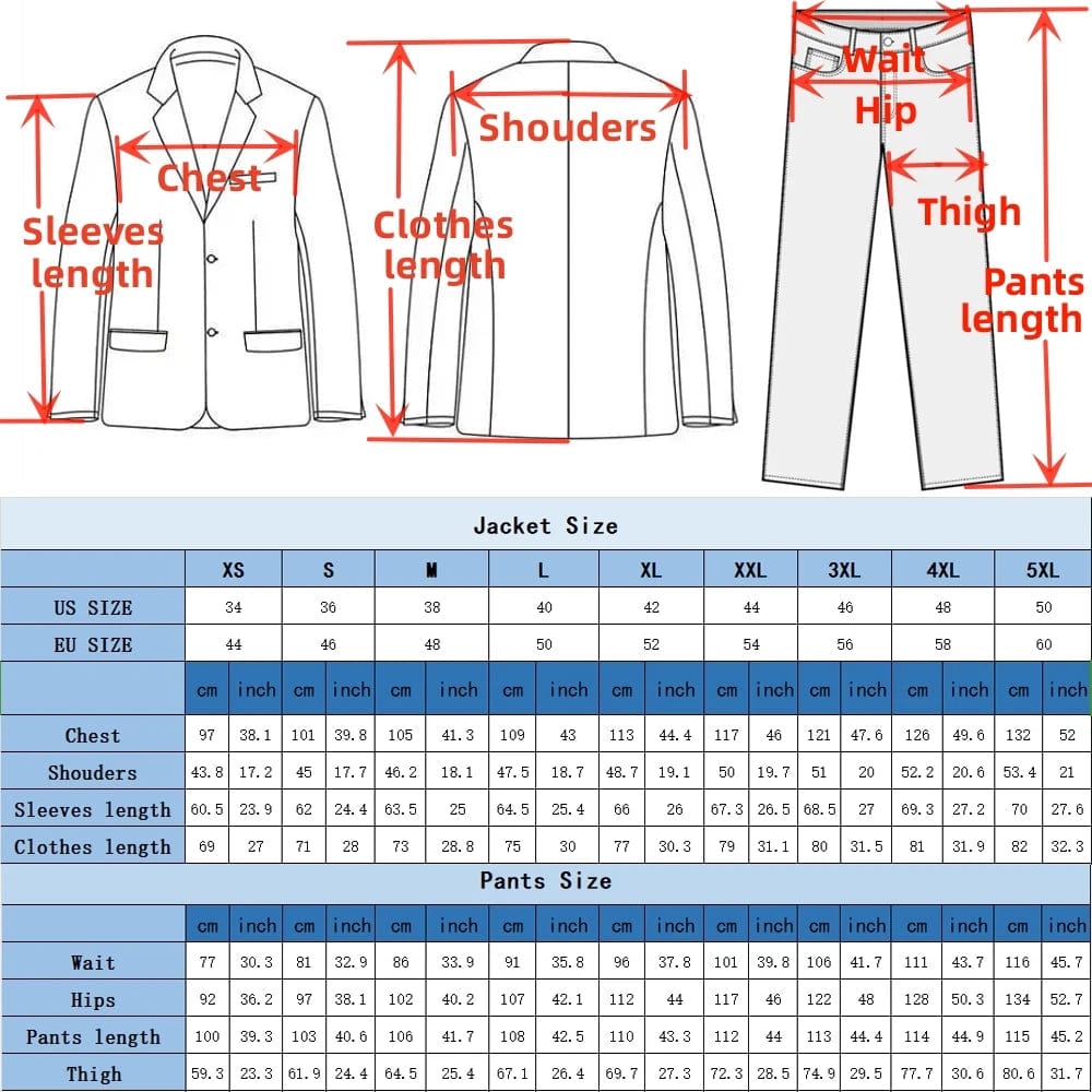 Men's Two - piece Suit Satin Single - breasted Casual Stage Slim Fit Elegant Men's Suits in Promotion Luxury Man Suit Wedding Male - SHOWLU FASHION STORE