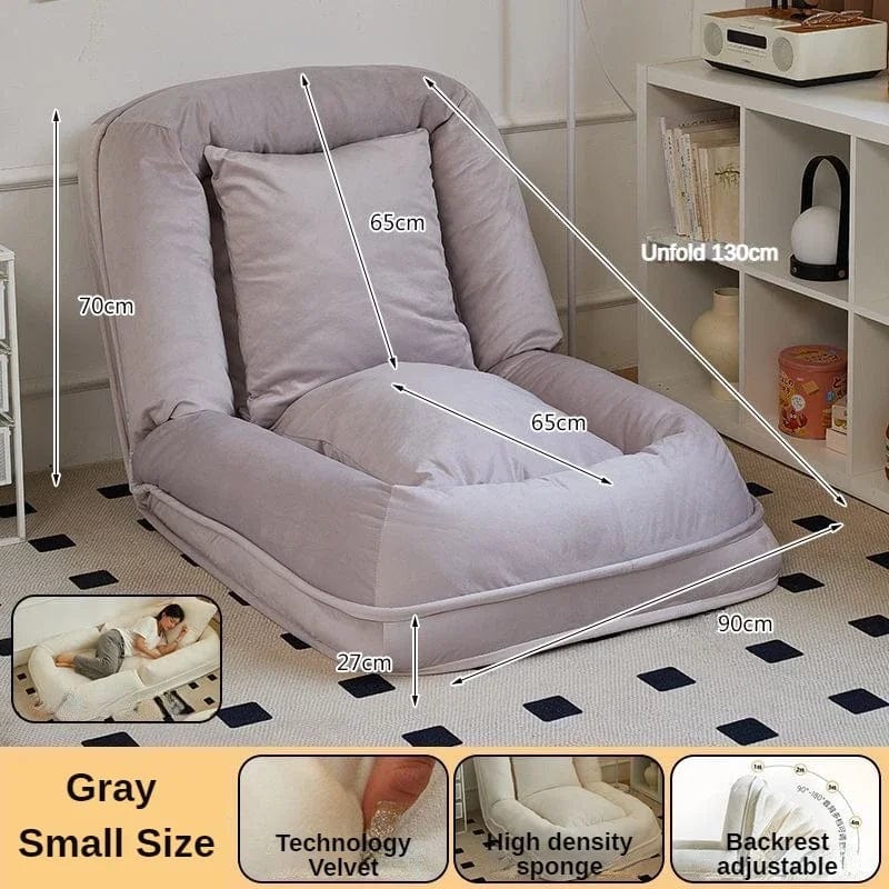 Modern velvet folding sofa bed by SHOWLU FASHION STORE, featuring a sleek single chaise lounge for versatile living room comfort.