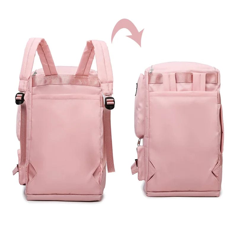 Multifunction Large Sports Gym Handbag Women Fitness Shoulder Bag Female Luggage Travel Pack Bags With Shoes Storage Wet Pocket - SHOWLU FASHION STORE