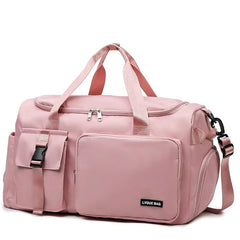 Multifunction Large Sports Gym Handbag Women Fitness Shoulder Bag Female Luggage Travel Pack Bags With Shoes Storage Wet Pocket - SHOWLU FASHION STORE