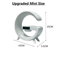 Multifunction Wireless Charger Pad Stand Speaker TF RGB Night Light 15W Fast Charging Station for iPhone Samsung Xiaomi Huawei - SHOWLU FASHION STORE