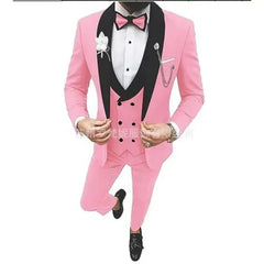 New Business Casual Plus Men's Suit Host Banquet Suit Best Man Groom Dress Trajes Elegante Para Hombres Costume Homme - SHOWLU FASHION STORE