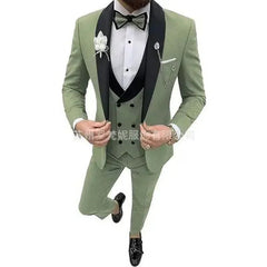 New Business Casual Plus Men's Suit Host Banquet Suit Best Man Groom Dress Trajes Elegante Para Hombres Costume Homme - SHOWLU FASHION STORE