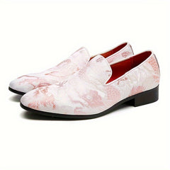 New Fashion Casual Men'S Embroidered Slip - On Shoes - SHOWLU FASHION STORE