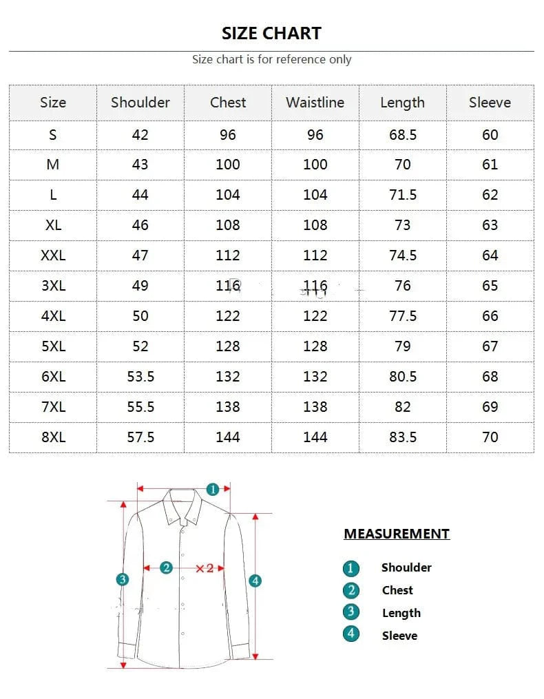 Neverfunction men's plus size slim fit cotton business dress shirt in solid white with long sleeves, tailored for a classic look.