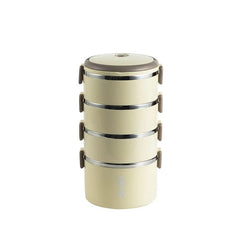 New Portable Thermal Lunch Box Set of Adult Stainless Steel Thermal Lunch Box for Hot Food Thermal Lunch Bag Neutral - SHOWLU FASHION STORE