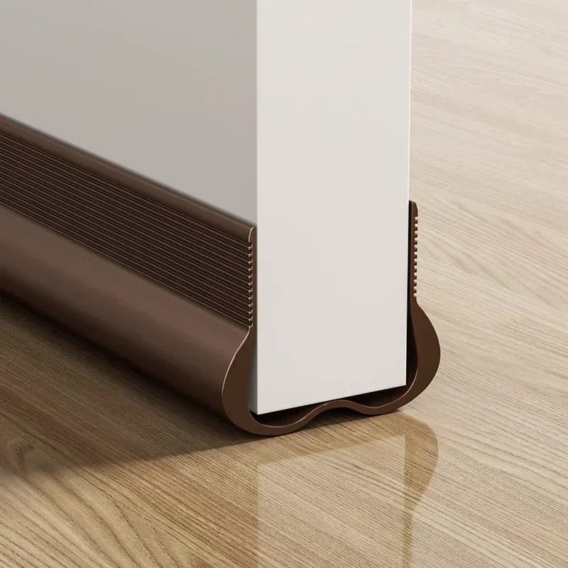 SHOWLU Leather Door Draft Stopper sealing strip under door, soundproof and weatherproof gasket for noise reduction and sealing.