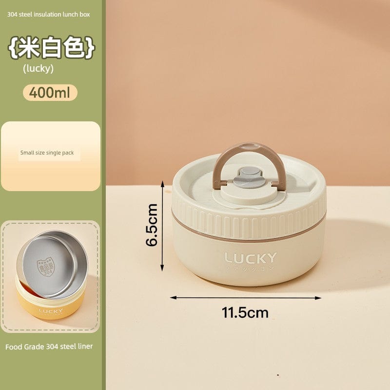 Showlu Fashion Store Worthbuy 316 stainless steel insulated lunch box for office use, microwave safe and durable for daily meals.